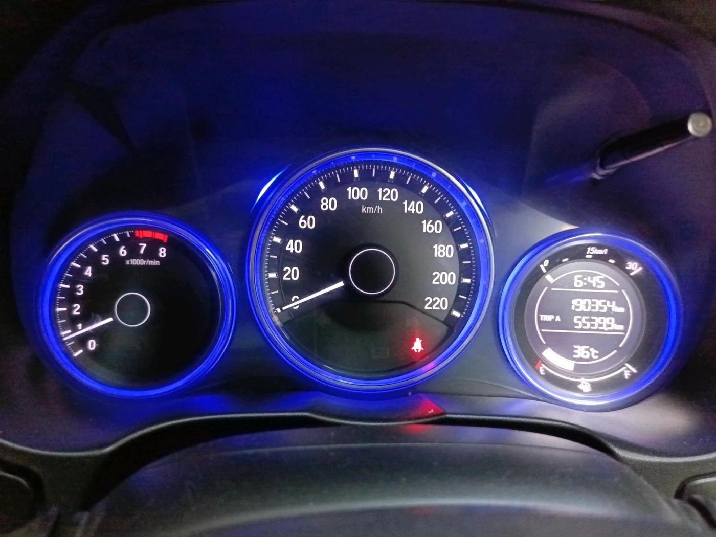 2016 Honda City 1.5L I-VTEC V MT, Petrol, Manual, 1,90,354 km, interior