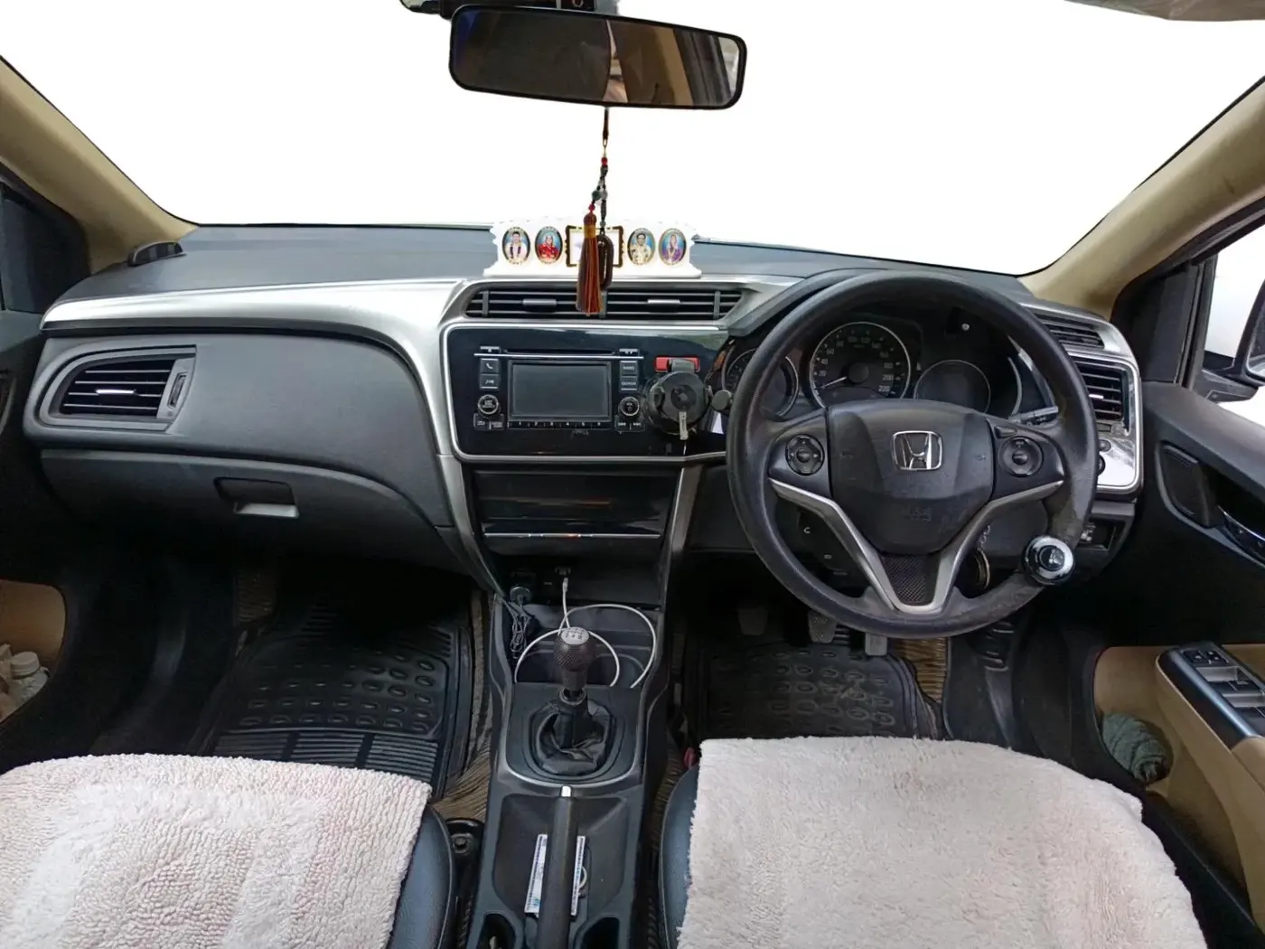 2014 Honda City 1.5L I-VTEC V MT, CNG, Manual, 66,626 km, interior