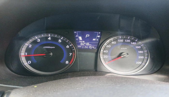 2014 Hyundai Verna FLUIDIC 1.6 VTVT SX AT, Petrol, Automatic, 1,14,154 km, interior