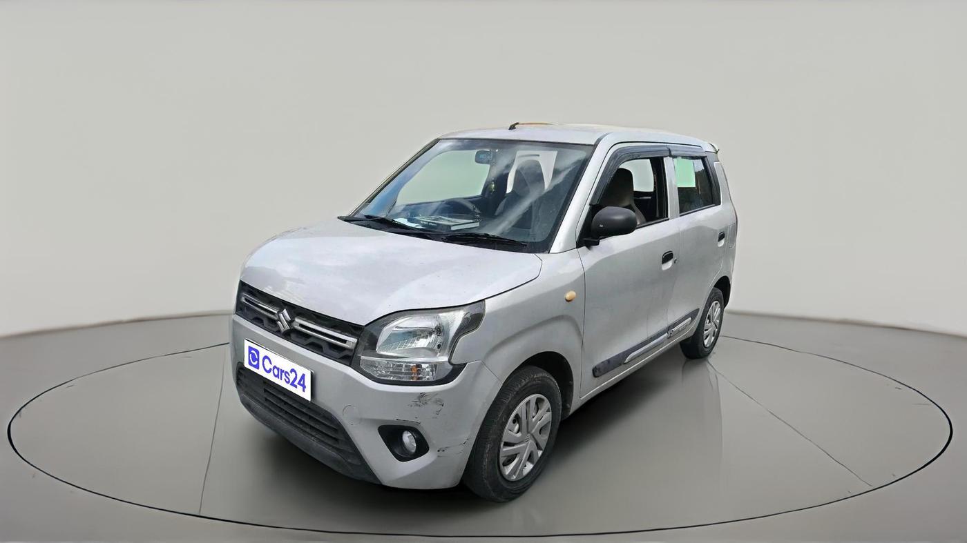 2020 Maruti New Wagon-R LXI CNG 1.0, CNG, Manual, 50,912 km, exterior