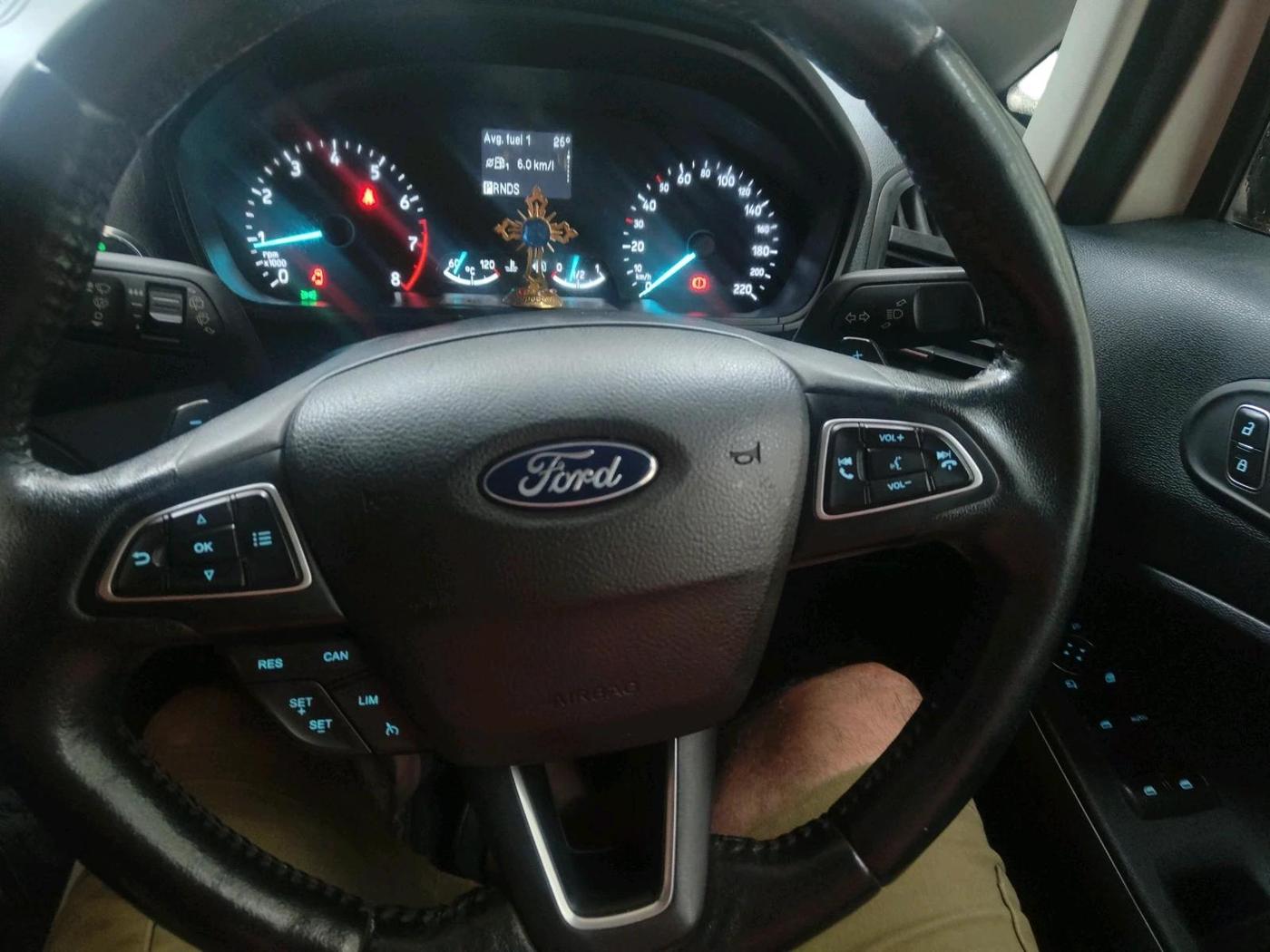 2018 Ford Ecosport TITANIUM + 1.5L PETROL AT, Petrol, Automatic, 61,151 km, interior