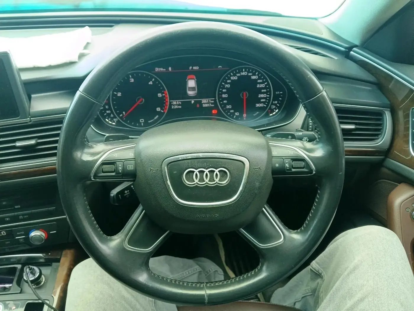 2013 Audi A6 2.0 TDI PREMIUM, Diesel, Automatic, 50,817 km, interior
