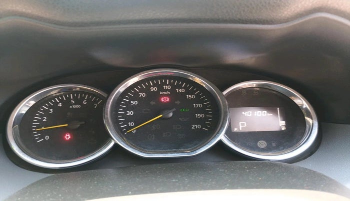 2017 Renault Duster RXS CVT, Petrol, Automatic, 40,100 km, interior