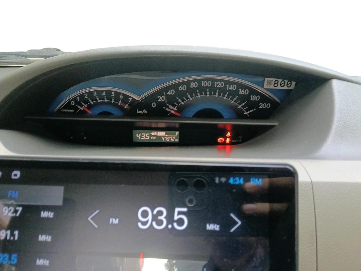 2016 Toyota Etios VX, Petrol, Manual, 47,972 km, interior