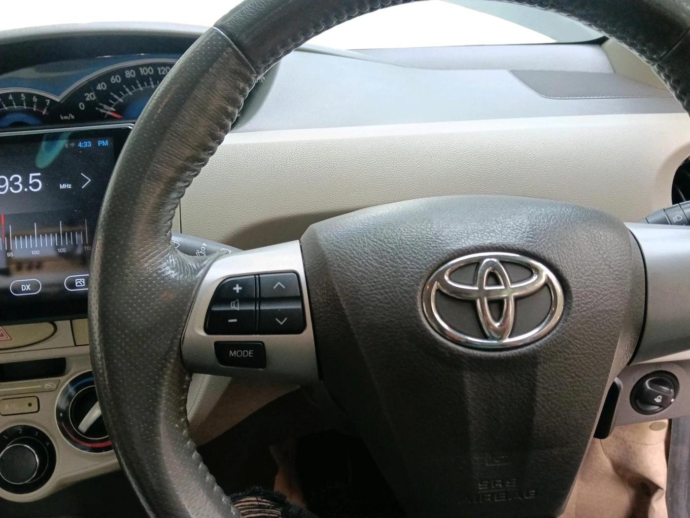 2016 Toyota Etios VX, Petrol, Manual, 47,972 km, interior