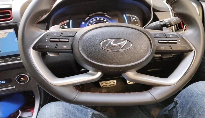 2020 Hyundai Creta SX (O) 1.4 TURBO DCT, Petrol, Automatic, 14,430 km, interior