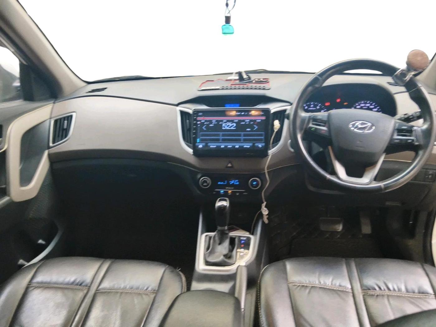 2016 Hyundai Creta SX PLUS AT 1.6 PETROL, Petrol, Automatic, 62,015 km, interior
