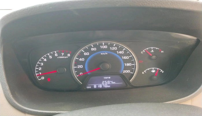 2014 Hyundai Grand i10 SPORTZ 1.2 KAPPA VTVT, Petrol, Manual, 81,870 km, interior