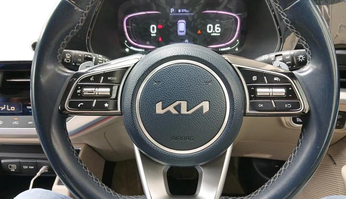 2023 KIA CARENS LUXURY PLUS 1.5 TURBO PETROL DCT 7 STR, Petrol, Automatic, 46,934 km, interior