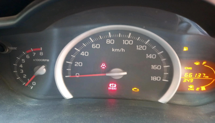 2017 Maruti Celerio VXI CNG, CNG, Manual, 66,137 km, interior