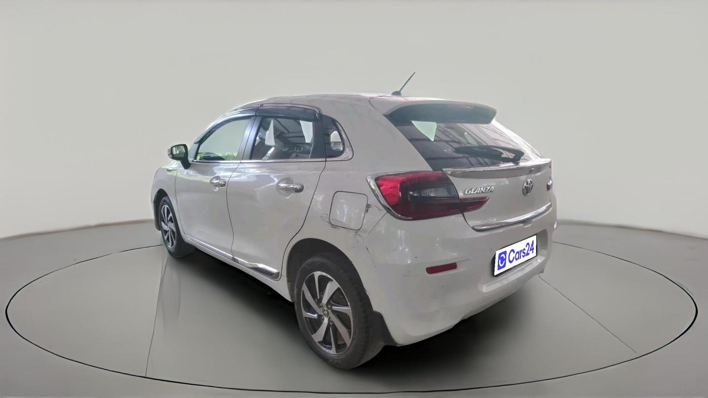2023 Toyota Glanza G AMT, Petrol, Automatic, 40,481 km, exterior
