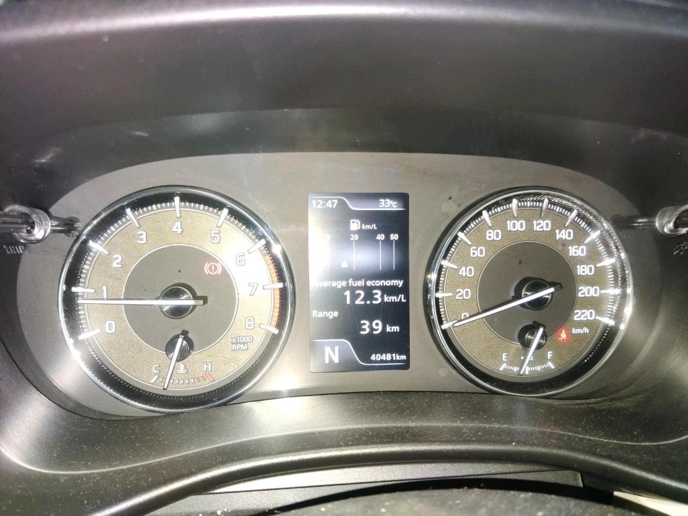 2023 Toyota Glanza G AMT, Petrol, Automatic, 40,481 km, interior