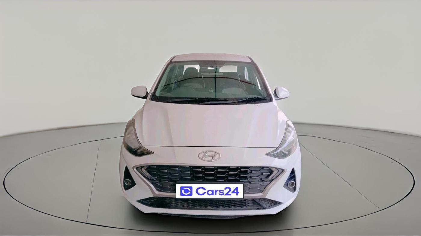 2021 Hyundai AURA S 1.2 CNG, CNG, Manual, 60,389 km, exterior