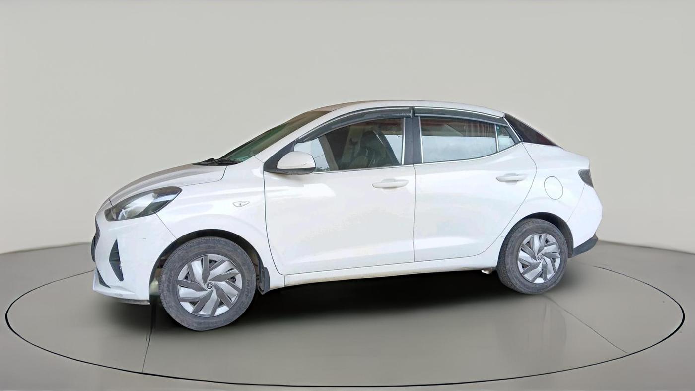 2021 Hyundai AURA S 1.2 CNG, CNG, Manual, 60,389 km, exterior