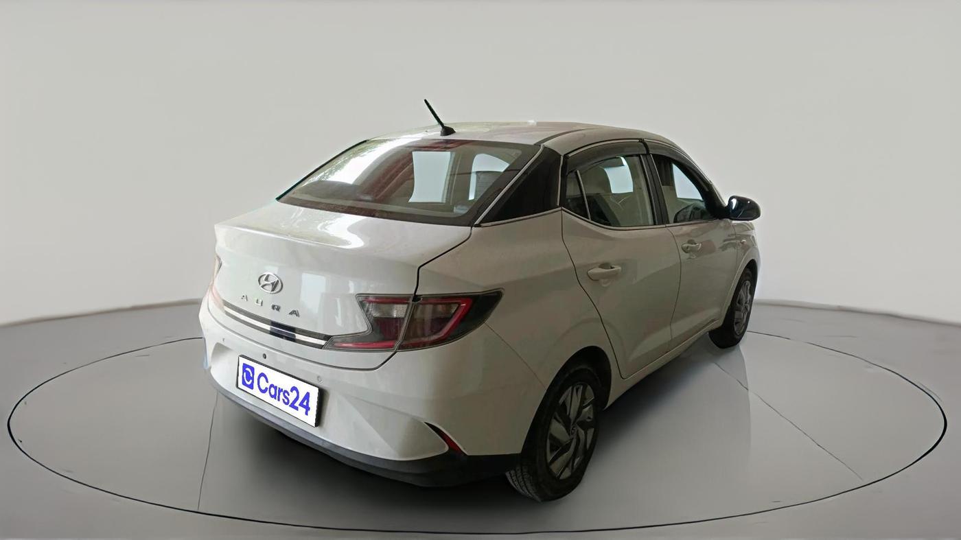 2021 Hyundai AURA S 1.2 CNG, CNG, Manual, 60,389 km, exterior
