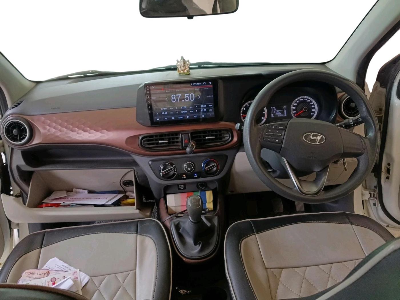 2021 Hyundai AURA S 1.2 CNG, CNG, Manual, 60,389 km, interior