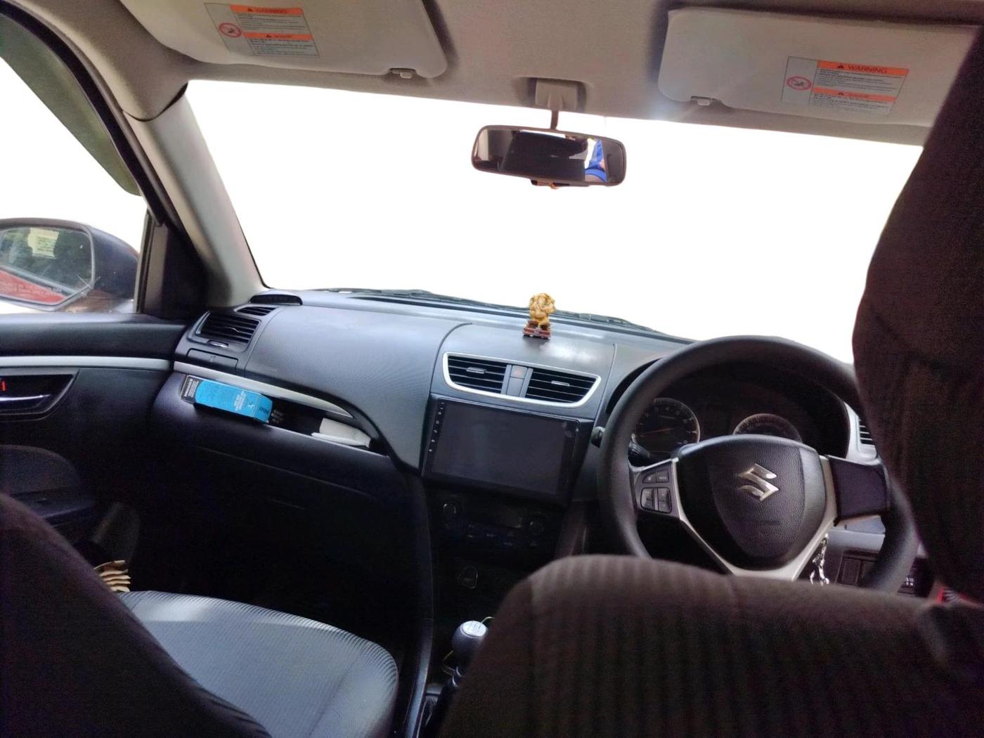 2012 Maruti Swift ZXI, Petrol, Manual, 55,346 km, interior