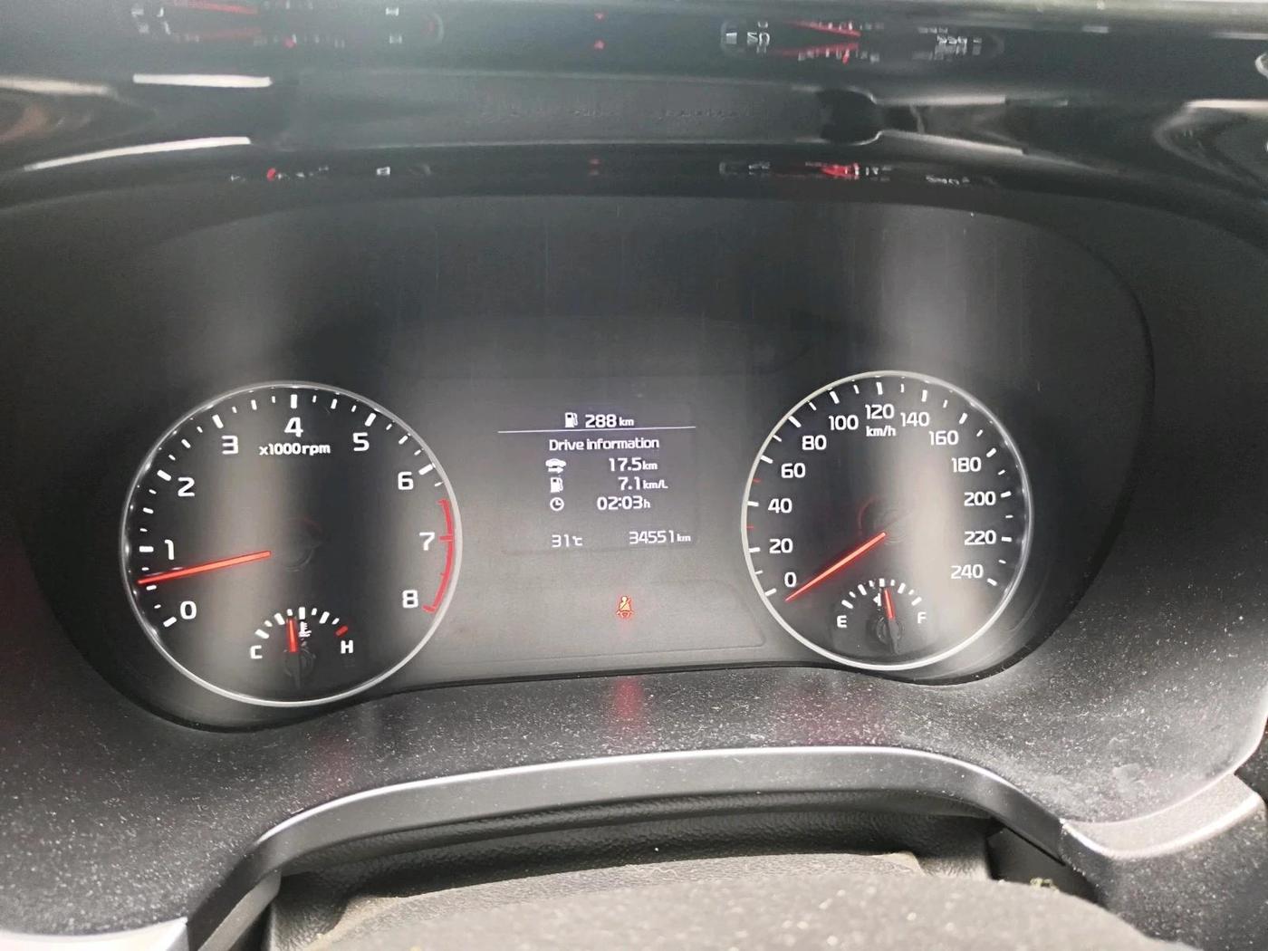 2020 KIA SELTOS HTX 1.5 PETROL, Petrol, Manual, 34,551 km, interior