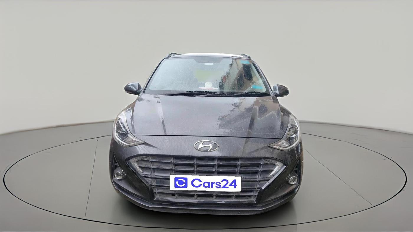 2021 Hyundai GRAND I10 NIOS SPORTZ AMT 1.2 KAPPA VTVT, Petrol, Automatic, 6,100 km, exterior