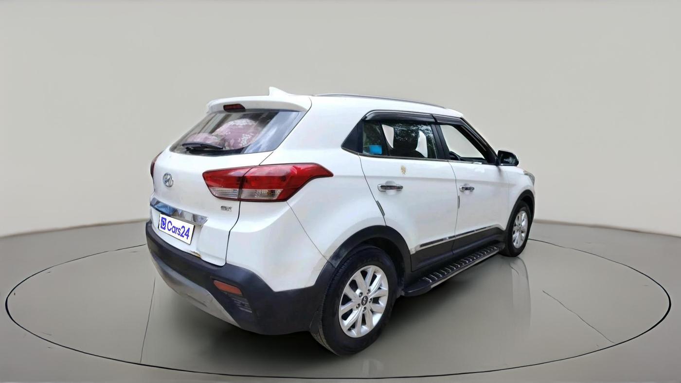 2018 Hyundai Creta SX 1.6 PETROL, Petrol, Manual, 52,376 km, exterior