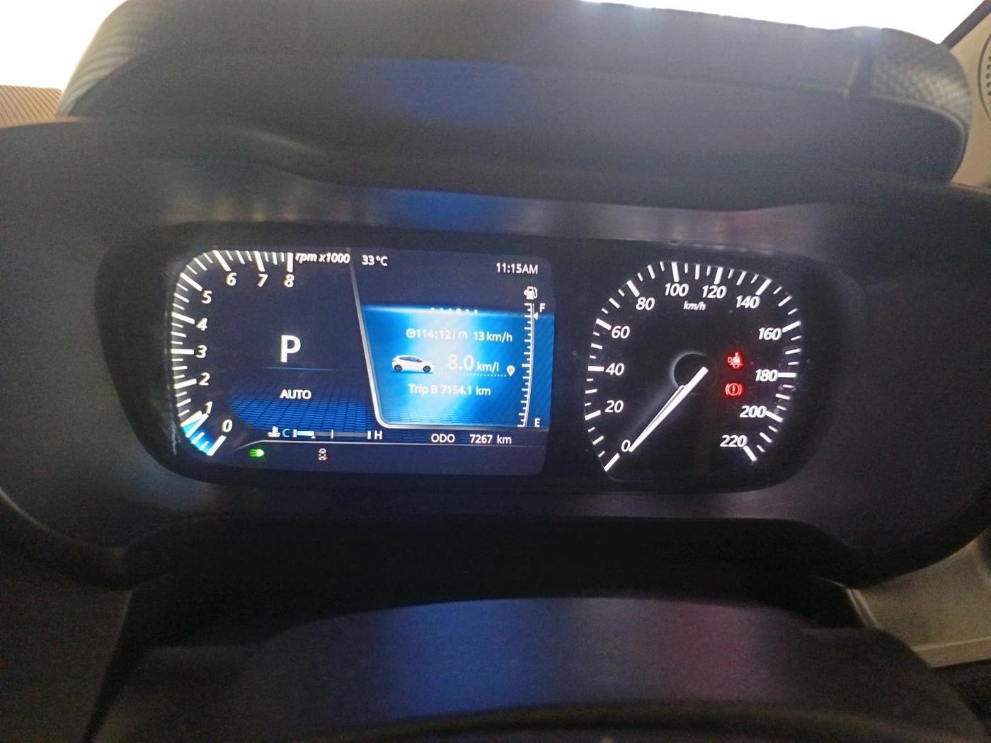 2023 Tata ALTROZ XZA + SUNROOF, Petrol, Automatic, 7,500 km, interior