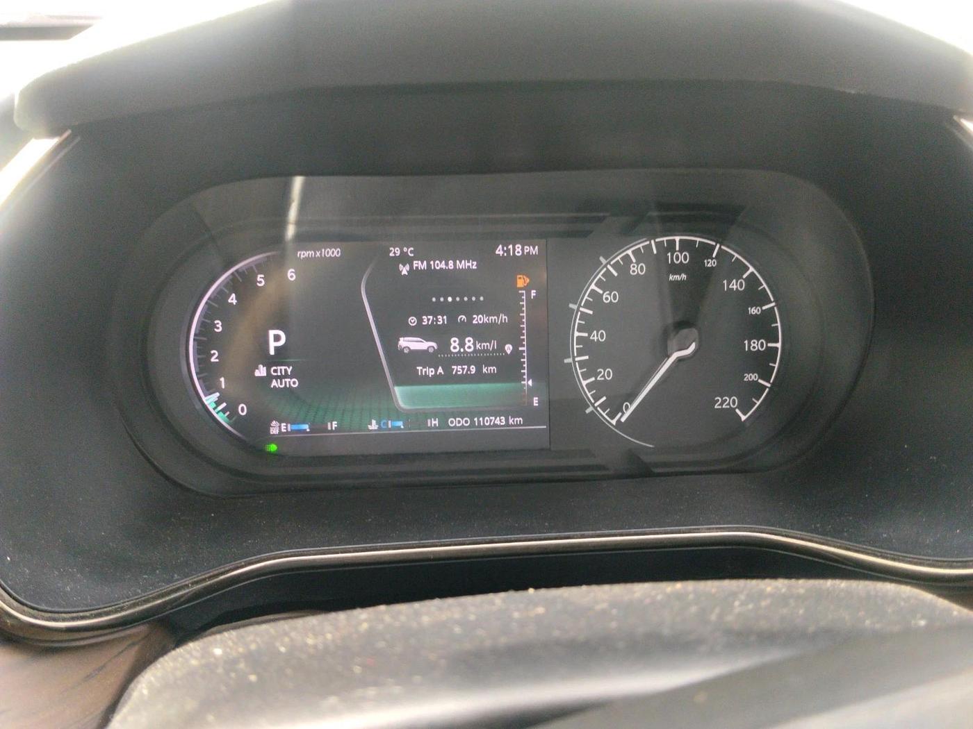 2022 Tata Safari XZA PLUS KAZIRANGA, Diesel, Automatic, 1,10,743 km, interior