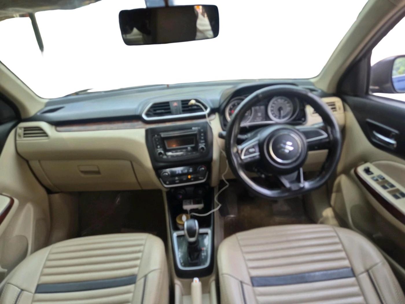 2019 Maruti Dzire ZXI AMT, Petrol, Automatic, 7,67,677 km, interior