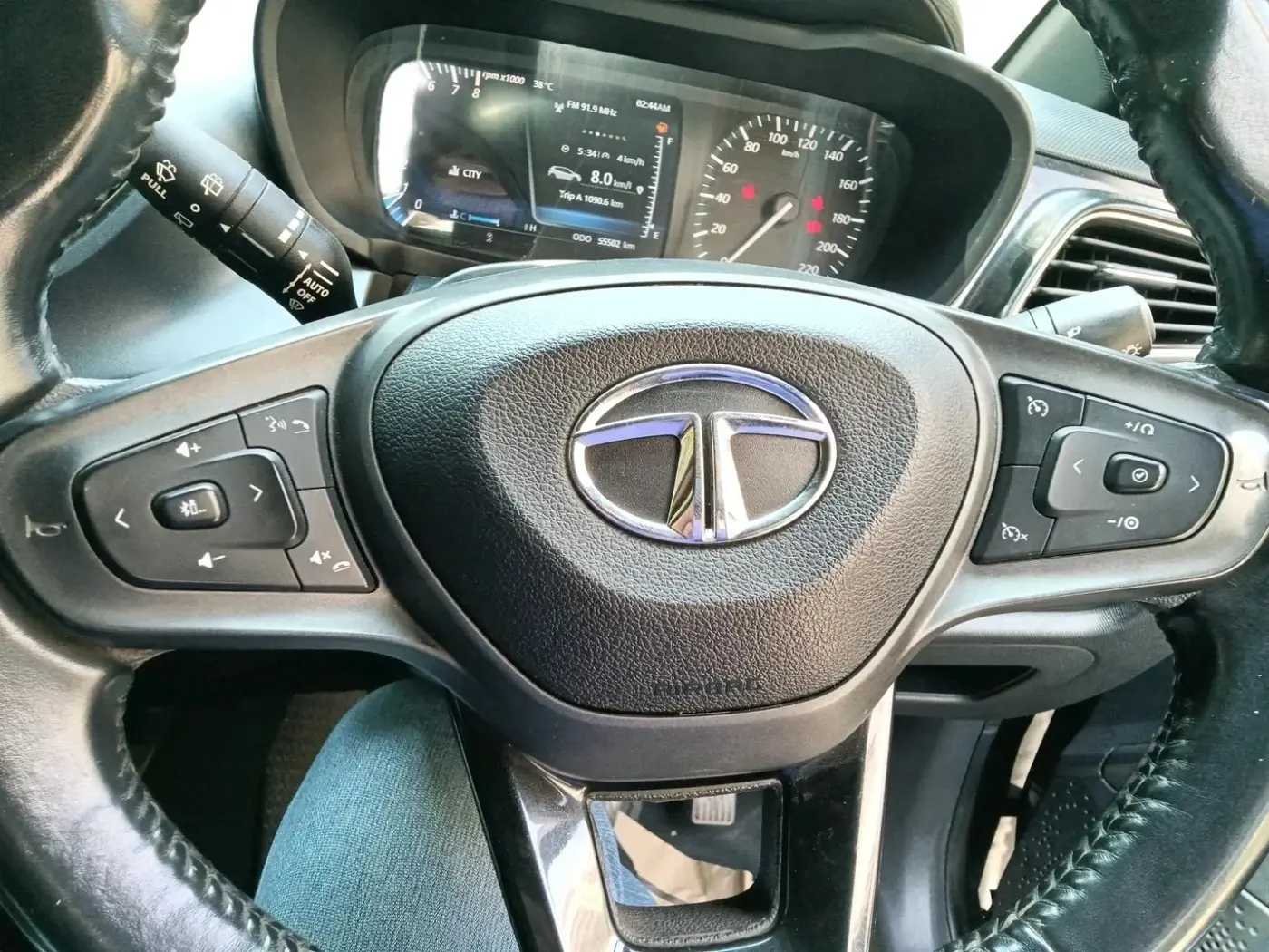 2021 Tata ALTROZ XZ PLUS PETROL DARK EDITION, Petrol, Manual, 55,502 km, interior