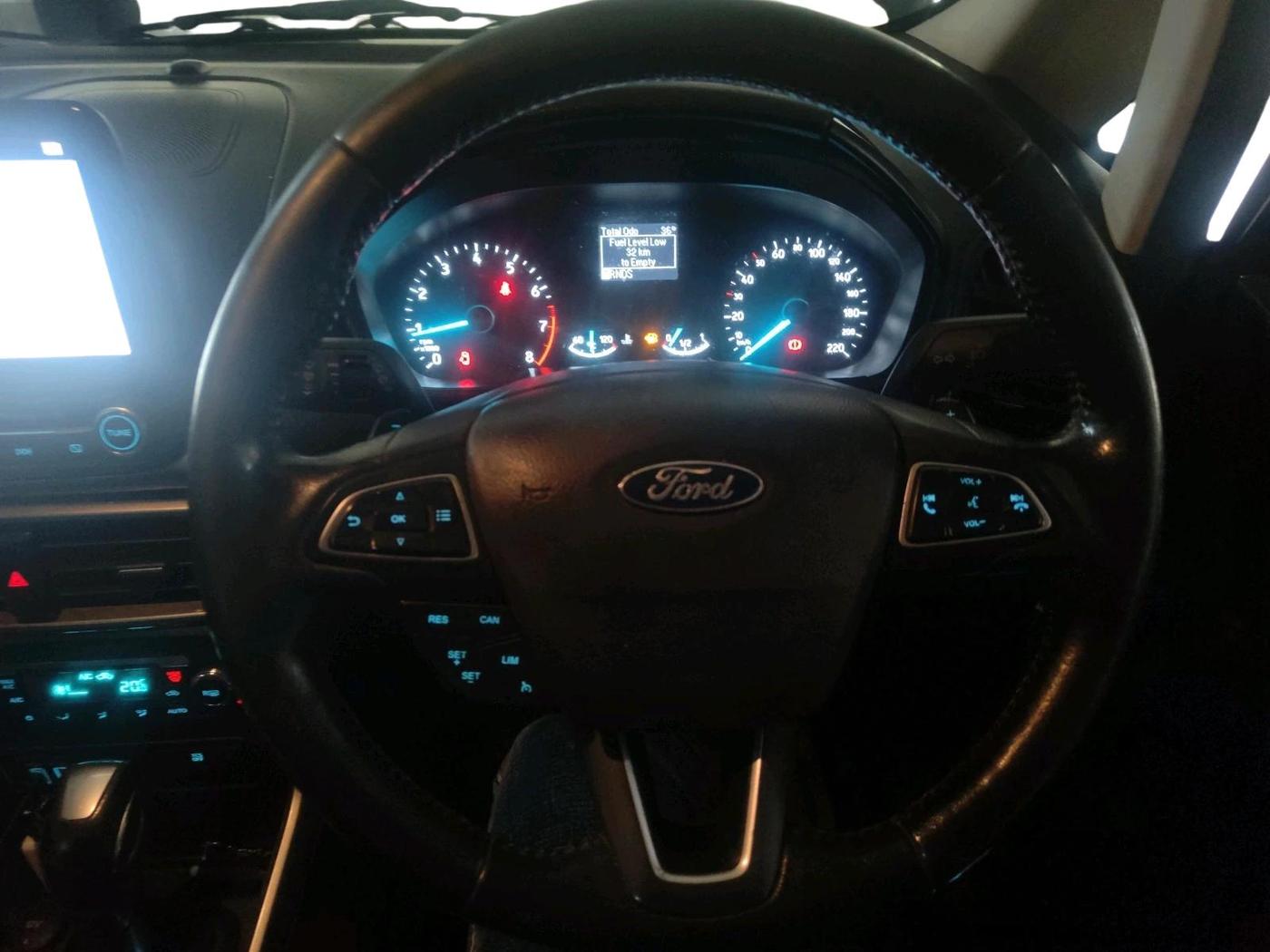 2019 Ford Ecosport TITANIUM + 1.5L PETROL AT, Petrol, Automatic, 1,54,798 km, interior