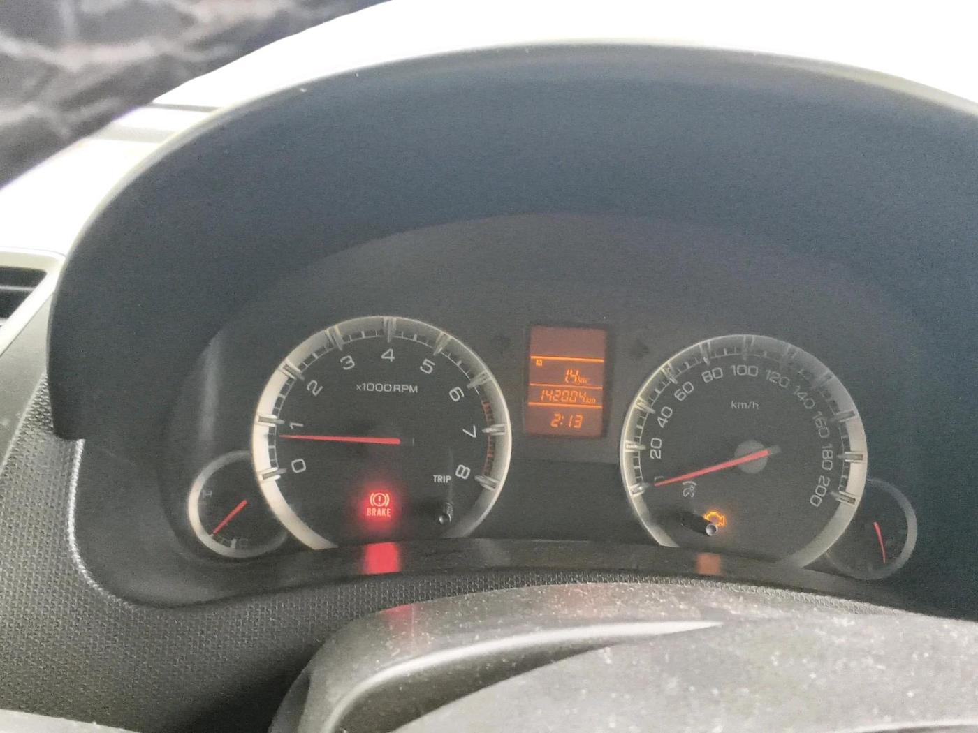 2012 Maruti Swift VXI, CNG, Manual, 1,42,004 km, interior