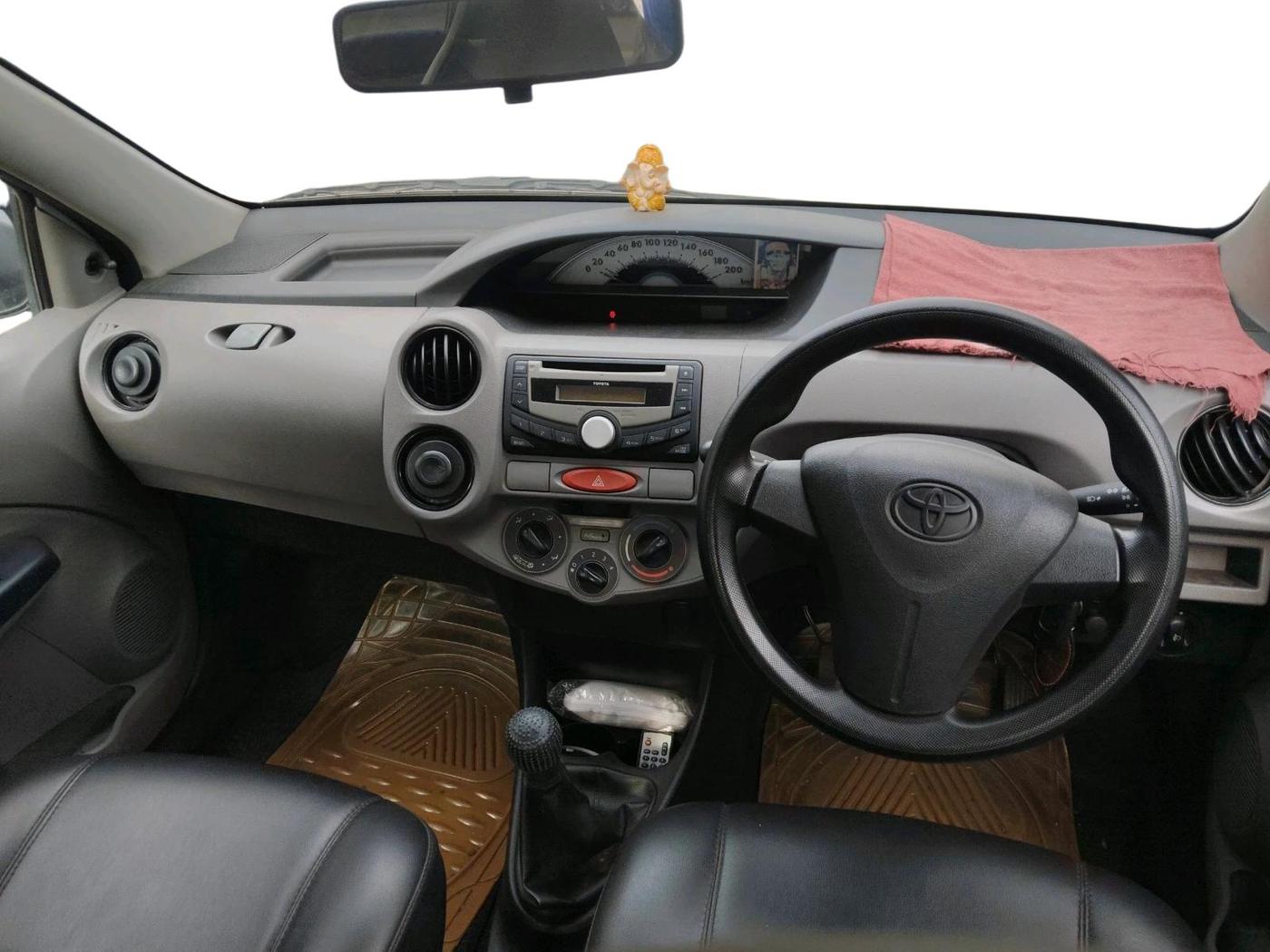 2011 Toyota Etios G, Petrol, Manual, 15,269 km, interior