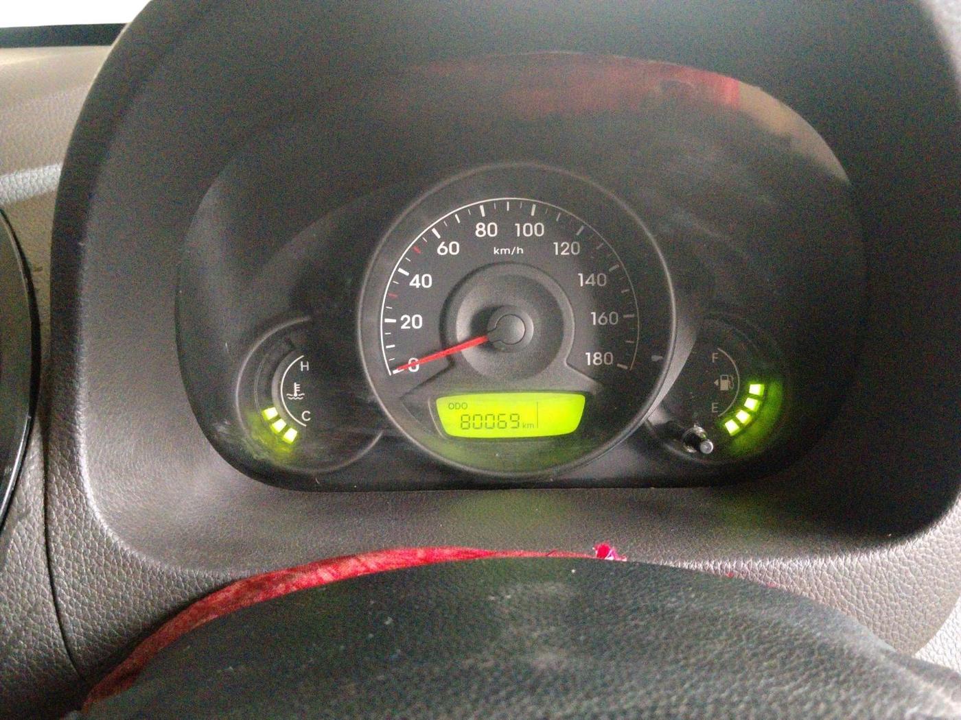 2012 Hyundai Eon ERA, Petrol, Manual, 80,069 km, interior
