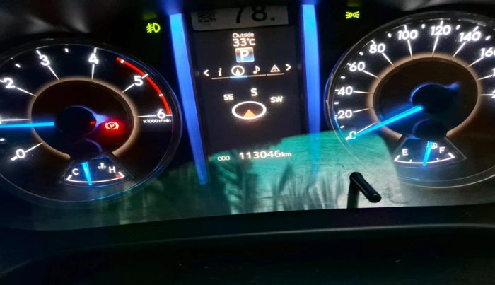 2017 Toyota Fortuner 2.8 4X2 AT, Diesel, Automatic, 1,13,046 km, interior