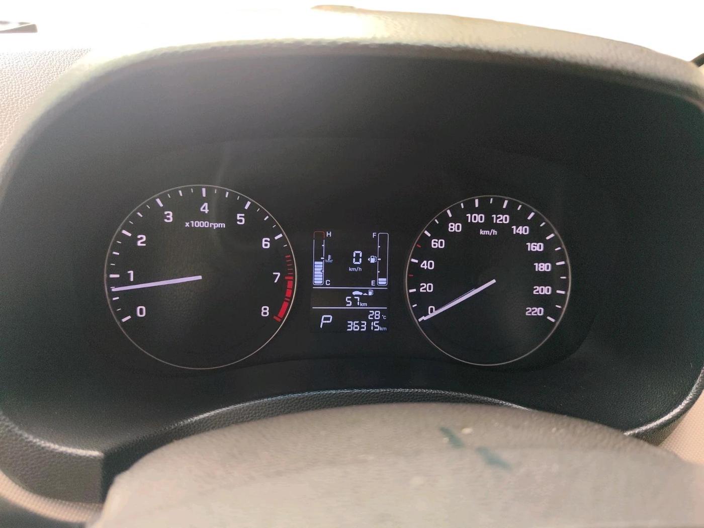 2018 Hyundai Creta SX AT 1.6 PETROL, Petrol, Automatic, 36,315 km, interior