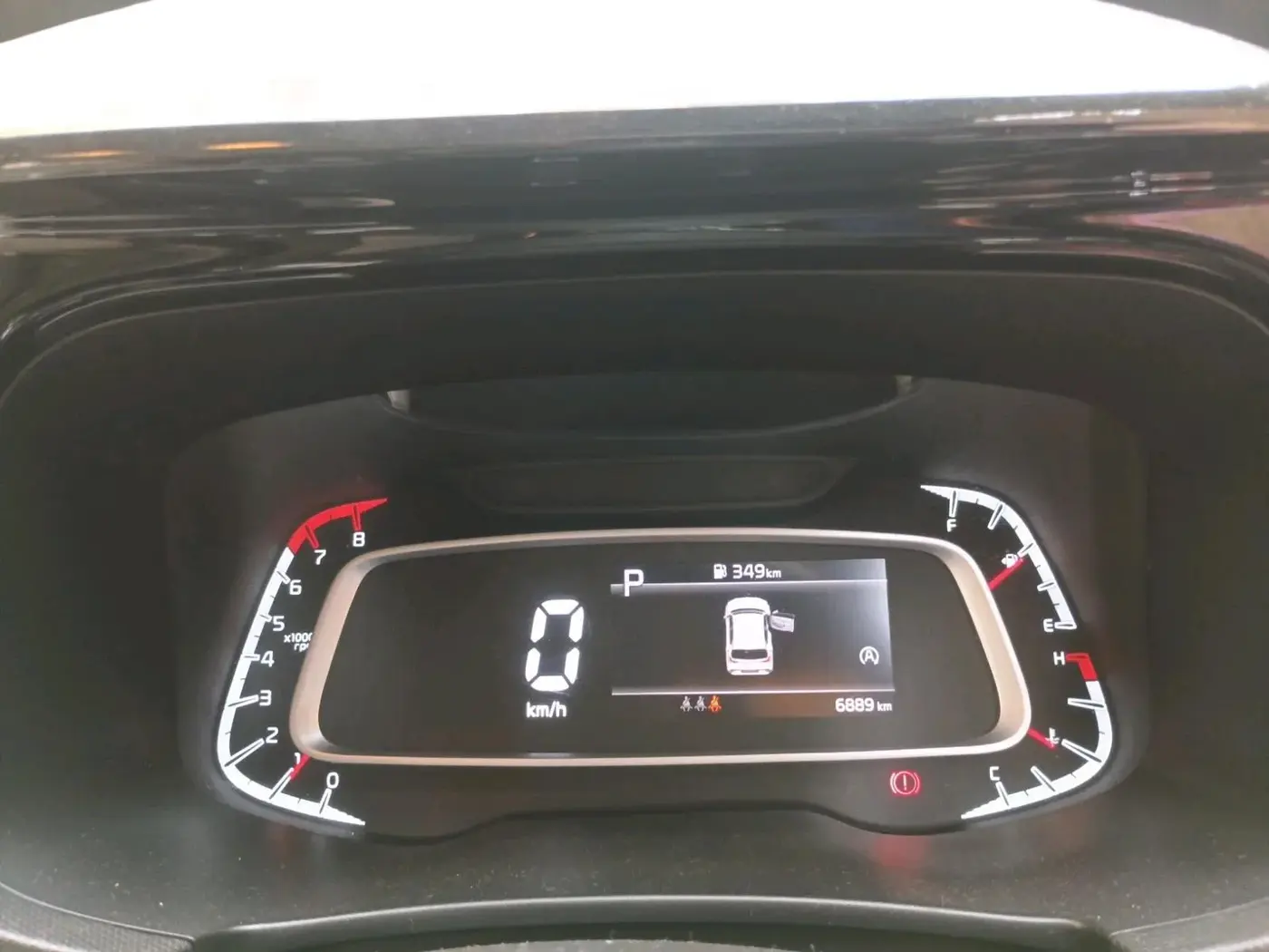 2023 KIA SONET HTX 1.0 DCT, Petrol, Automatic, 7,000 km, interior