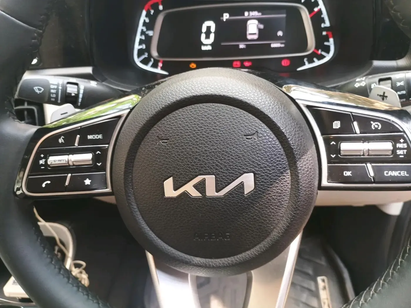 2023 KIA SONET HTX 1.0 DCT, Petrol, Automatic, 7,000 km, interior
