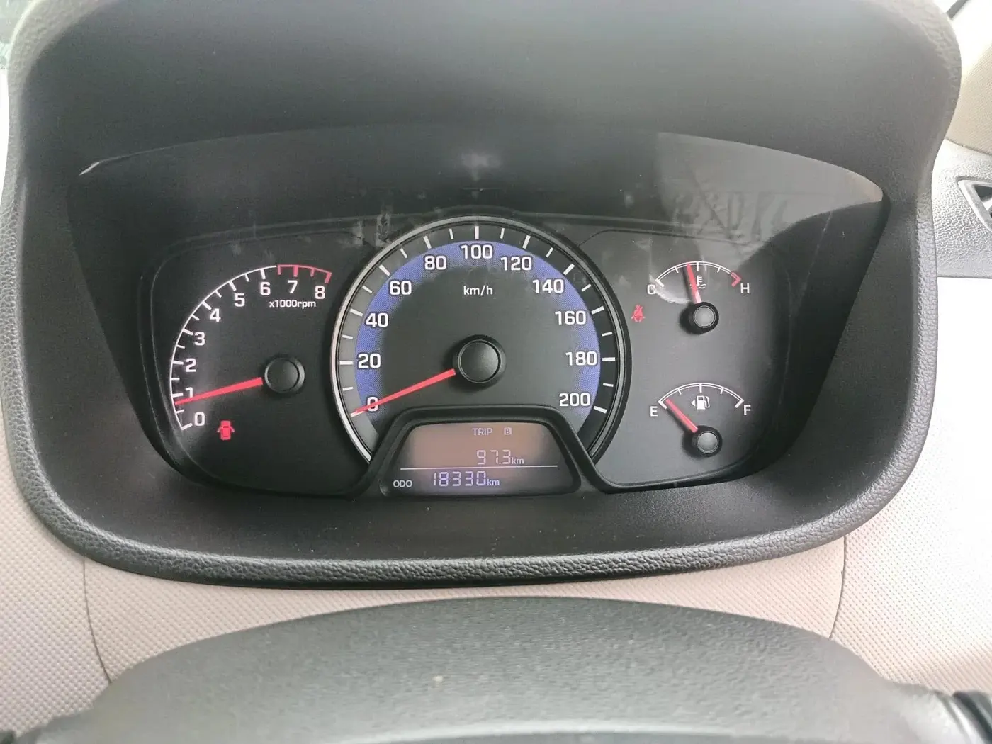 2016 Hyundai Xcent S 1.2, Petrol, Manual, 18,330 km, interior