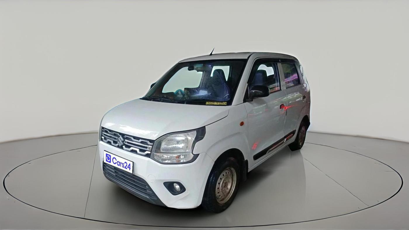 2019 Maruti New Wagon-R LXI CNG (O) 1.0, CNG, Manual, 1,05,795 km, exterior