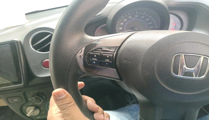 2015 Honda Amaze 1.2L I-VTEC S, CNG, Manual, 85,923 km, interior