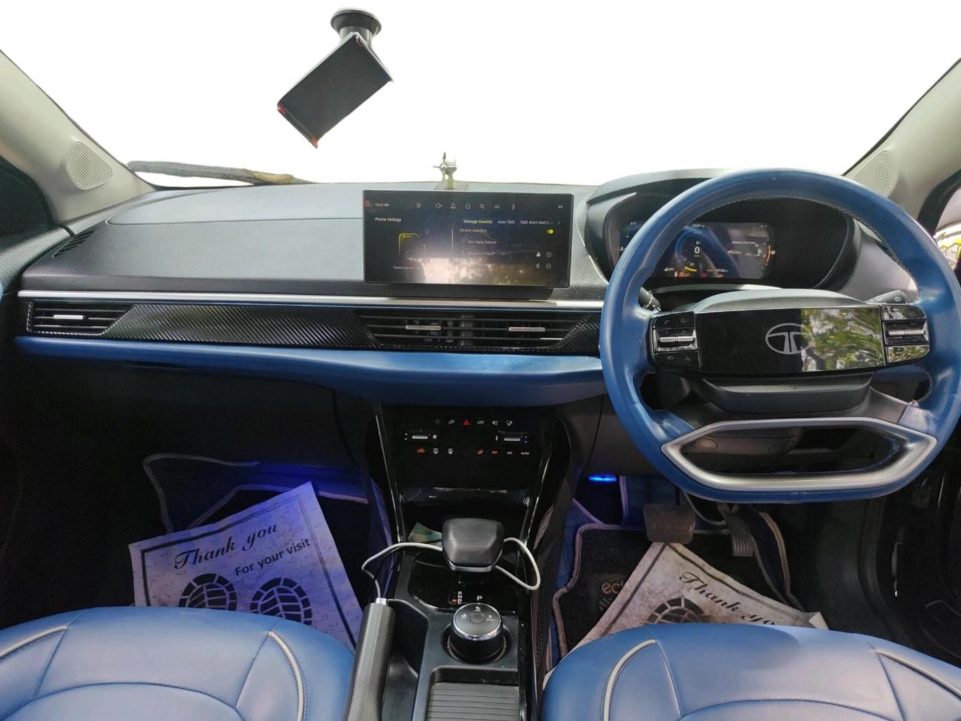 2024 Tata Curvv Creative Plus S 1.2 Petrol 7DCA, Petrol, Automatic, 19,162 km, interior