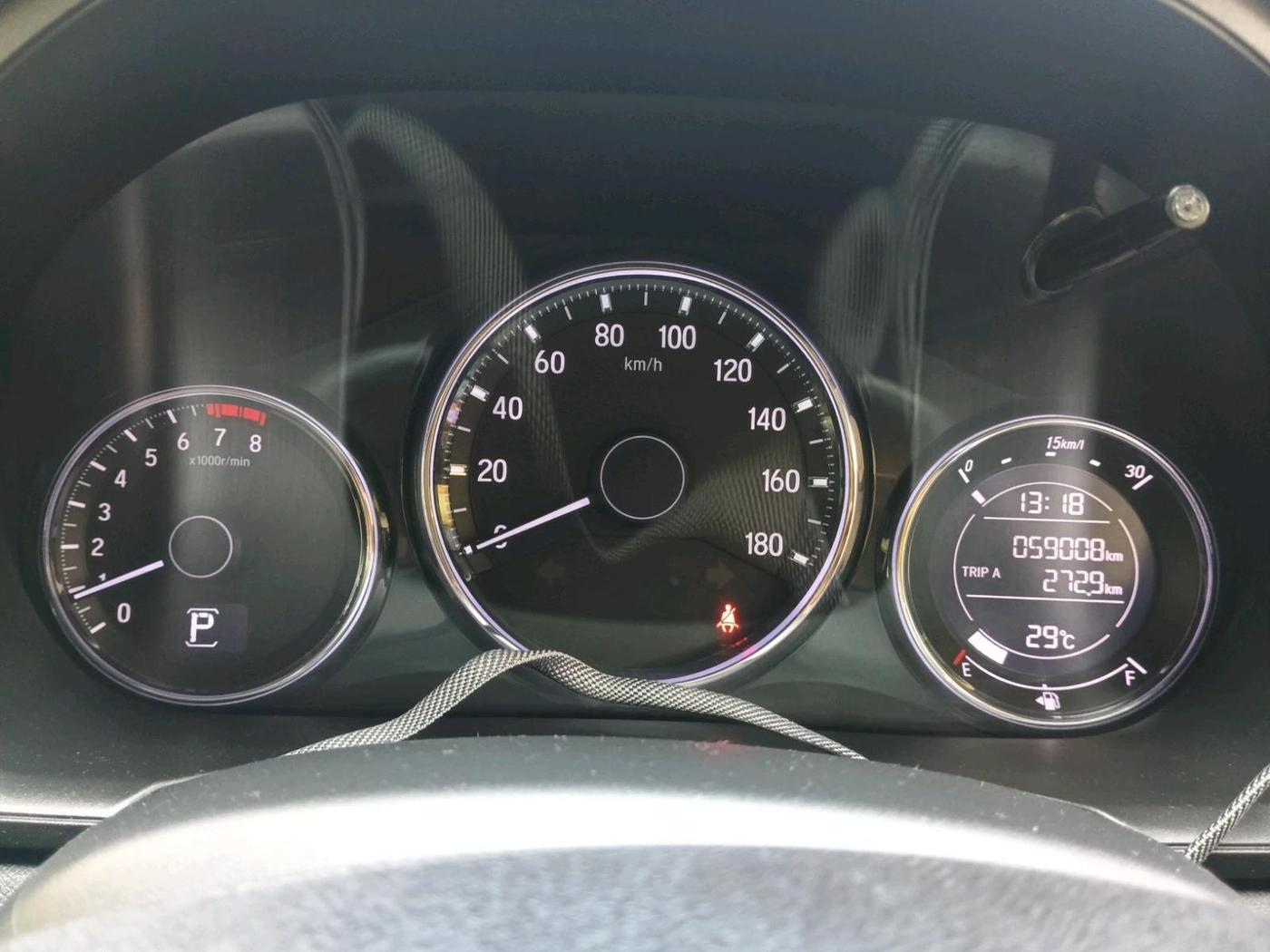 2018 Honda BR-V 1.5L I-VTEC V CVT, Petrol, Automatic, 61,900 km, interior
