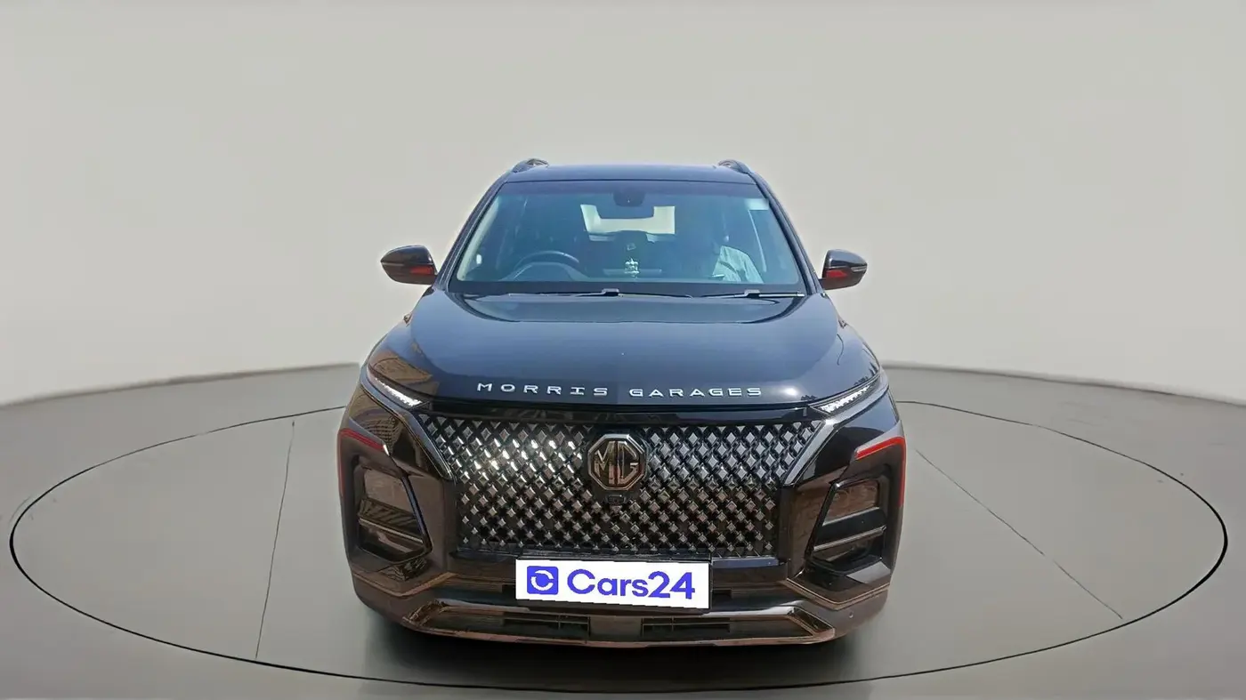 2024 MG HECTOR PLUS Sharp Pro Blackstorm 1.5 Turbo Petrol CVT 7 STR, Petrol, Automatic, 24,986 km, exterior