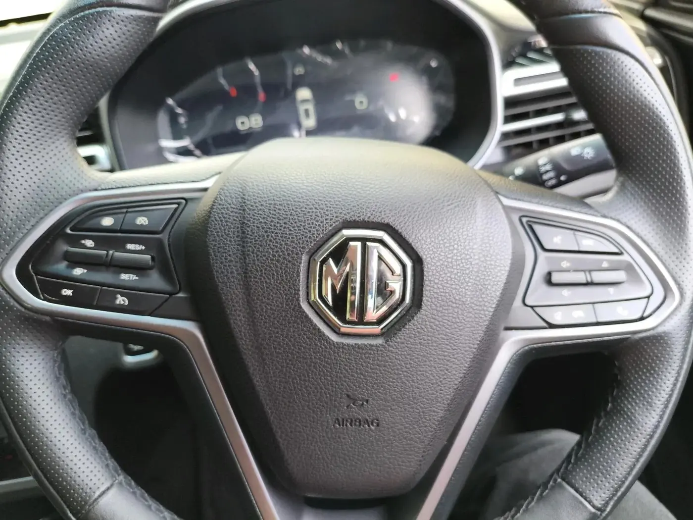 2024 MG HECTOR PLUS Sharp Pro Blackstorm 1.5 Turbo Petrol CVT 7 STR, Petrol, Automatic, 24,986 km, interior