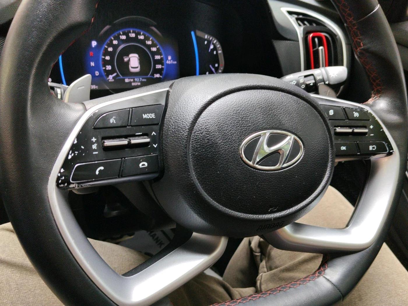 2022 Hyundai Creta SX (O) 1.4 TURBO DCT, Petrol, Automatic, 31,160 km, interior