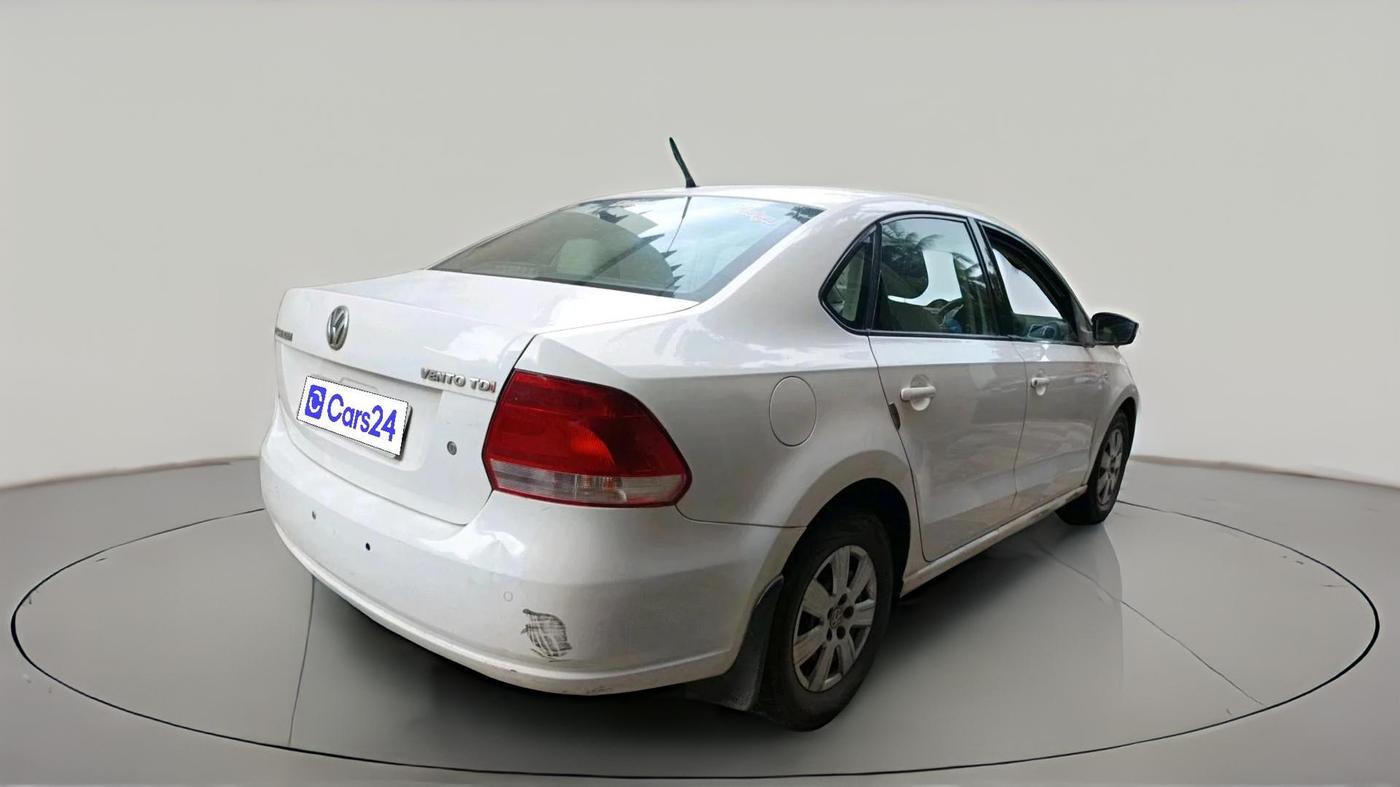 2012 Volkswagen Vento TRENDLINE DIESEL 1.6, Diesel, Manual, 9,600 km, exterior