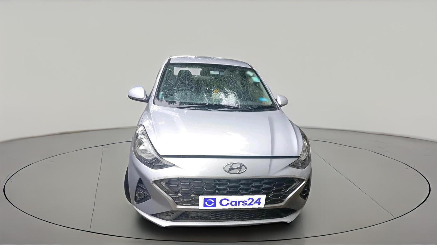 2021 Hyundai AURA S 1.2 CNG, CNG, Manual, 47,662 km, exterior