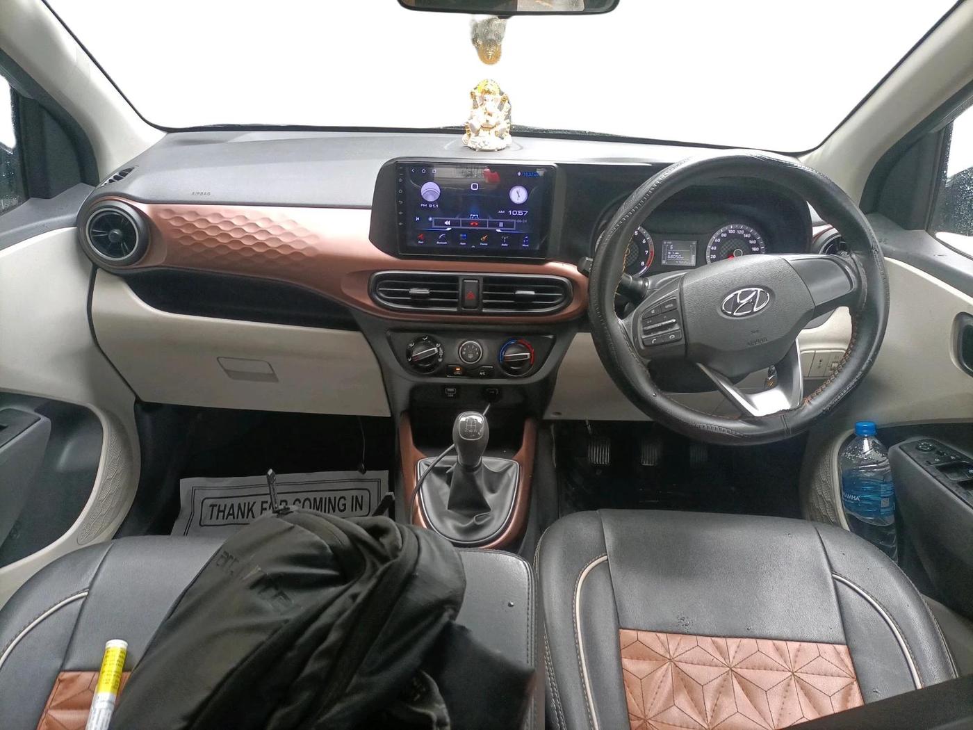 2021 Hyundai AURA S 1.2 CNG, CNG, Manual, 47,662 km, interior