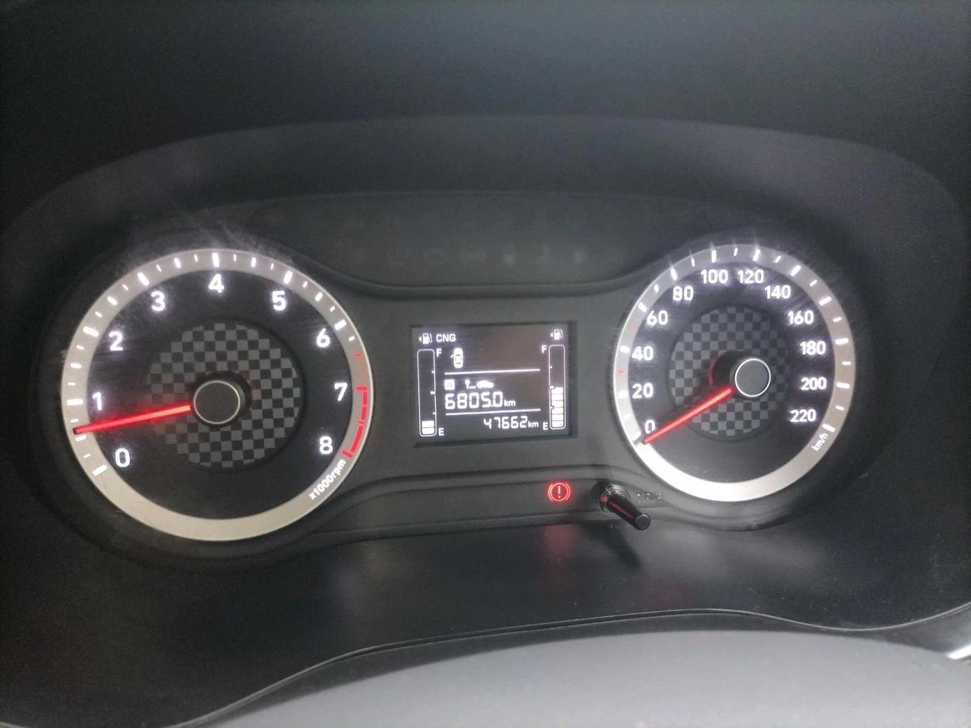 2021 Hyundai AURA S 1.2 CNG, CNG, Manual, 47,662 km, interior