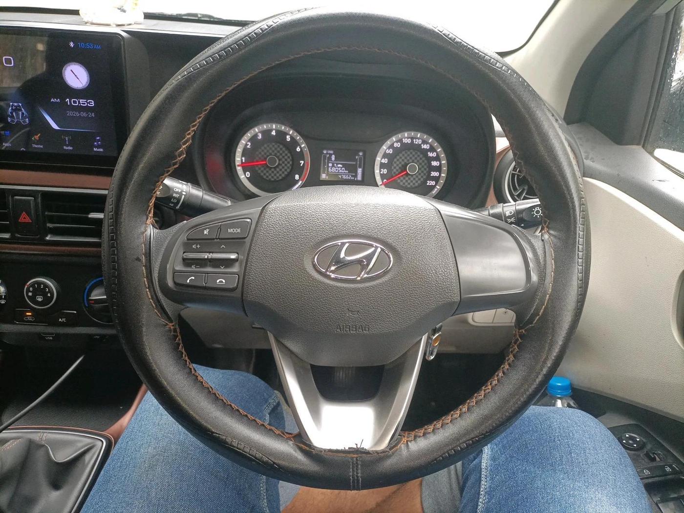 2021 Hyundai AURA S 1.2 CNG, CNG, Manual, 47,662 km, interior