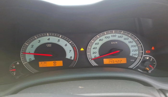 2012 Toyota Corolla Altis G PETROL, Petrol, Manual, 1,45,422 km, interior